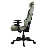 Arozzi - Torretta Supersoft Upholstery Fabric Gaming Chair - Forest - Alternate Views