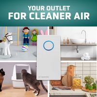 GermGuardian - Elite Pluggable UV-C Air Sanitizer & Deodorizer - Crystal White - Alternate Views