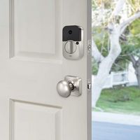 Yale - Assure Lock 2 Touch with Wi-Fi and Ridgefield Handle - Satin Nickel - Alternate Views