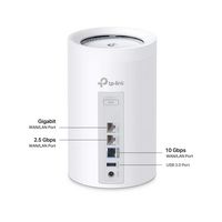 TP-Link - Deco BE68 Wi-Fi 7 BE14000 Whole Home Tri-Band Router Mesh with Ultra-Fast 10G Port and ... - Alternate Views
