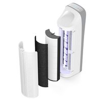 Pure Enrichment - PureZone Elite 4-in-1 True HEPA Air Purifier - White - Alternate Views