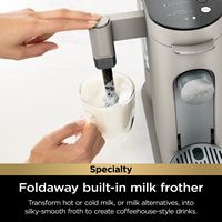 Ninja - Pods & Grounds Specialty Single-Serve Iced Coffee Maker, K-Cup Pod Compatible with Foldaw... - Alternate Views