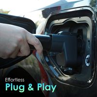 Rexing - Tesla to CCS Adapter for EVs – 500A, 1000V DC Fast Charging – Compatible with Tesla Supe... - Alternate Views