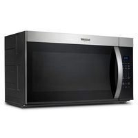 Whirlpool - 1.7 Cu. Ft. Over-the-Range Microwave with 1000-Watts Cooking Power - Stainless Steel - Alternate Views