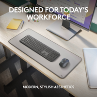 Logitech - Signature Slim MK955 For Business Full-Size Wireless Scissor Keyboard and Mouse Bundle... - Alternate Views