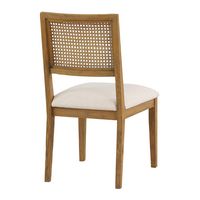 OSP Home Furnishings - Alaina Cane Back Dining Chair 2-PK - Linen - Alternate Views