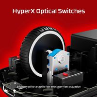 HyperX - Pulsefire Saga Pro Lightweight Wireless Optical Gaming Mouse with 4K Polling Rate - Wire... - Alternate Views