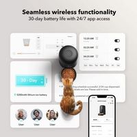 PETLIBRO - Air WiFi Pet Feeder 2L - Black - Alternate Views
