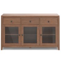 Simpli Home - Cosmopolitan Sideboard Buffet - Medium Saddle Brown - Alternate Views