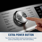 Maytag - 5.2 Cu. Ft. High Efficiency Smart Top Load Washer with Extra Power Button - Metallic Slate - Alternate Views