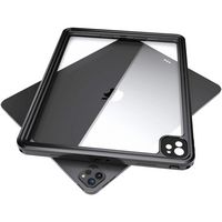 SaharaCase - Water-Resistant Case for Apple iPad Pro 12.9 (4th, 5th, and 6th Gen 2020-2022) - Black - Alternate Views