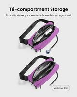 tomtoc - Aviator-T35 3.5L X-Pac Sling Bag with RFID Blocking, Minimalist Crossbody Bag Chest Shou... - Alternate Views