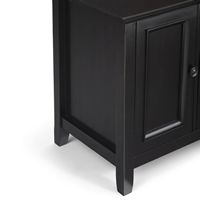 Simpli Home - Amherst 72 inch Solid Wood TV Media Stand in Hickory Brown - Hickory Brown - Alternate Views