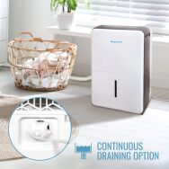 Keystone - 35-pint Dehumidifier - White - Alternate Views
