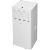 LG - 150 Sq. Ft. Portable Air Conditioner 5,100 BTU - White - Alternate Views