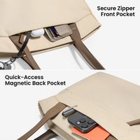 tomtoc Laptop Tote Bag for Women, Laptop Work Shoulder Bag with Device Compartment fits up to 14 ... - Alternate Views
