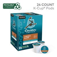 Caribou Coffee - Caribou Blend, Keurig Single-Serve K-Cup Pods, Medium Roast Coffee, 24 Count - Alternate Views