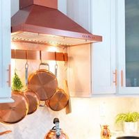 ZLINE - 30 inches - Externally Vented - Wall Range Hood - Copper - Alternate Views