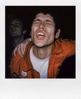 Polaroid - Flip Instant Camera + Color Film Bundle (8 Photos) - Black - Alternate Views