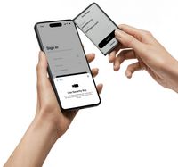 Ledger - Stax Crypto Hardware Wallet with Folio and Recovery Key - Curved E Ink Touch Screen - Bl... - Alternate Views