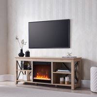 Sawyer Crystal Fireplace TV Stand for Most TVs up to 65