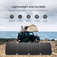 Renogy - 220-Watt Monocrystalline Lightweight Solar Panel Suitcase, 16BB N-Type Waterproof for RV... - Alternate Views