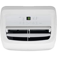 LG - 450 Sq. Ft. 10,200 BTU Smart Portable Air Conditioner 12,000 BTU Heater - White - Alternate Views