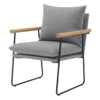 OSP Home Furnishings - Dutton Armchair - Charcoal - Alternate Views