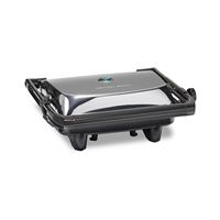 Hamilton Beach - Panini Press Gourmet Sandwich Maker - Chrome - Alternate Views