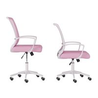 CorLiving - Workspace Mesh Back Office Chair - Pink - Alternate Views