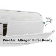 Frigidaire - 450 Sq. Ft. 10,000 BTU Inverter Smart Window Air Conditioner - White - Alternate Views