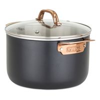 Viking - 3-Ply 11 Piece Cookware Set - Black & Copper - Alternate Views