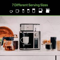 Nespresso - MultiServe KF9270 Drip Coffee Maker - Stainless - Alternate Views