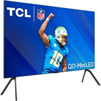 TV Floor Stands for TCL 115” QD-Mini LED TV - Black - Alternate Views