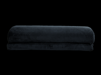 Arozzi - Velvet Memory Foam Footrest - Black - Alternate Views
