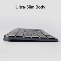 Keychron - B6 Pro 100% Custom Wireless Keyboard with Progrmmable ZMK Support - Space grey - Alternate Views