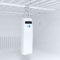 AcuRite - Digital Fridge and Freezer Thermometer with Wireless Sensors - White - Alternate Views