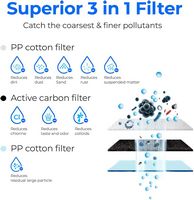 Waterdrop - Replacement Filter for B-BBY-G3P800-W and B-BBY-G3-W Reverse Osmosis System, 6 Month ... - Alternate Views