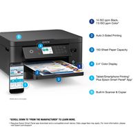 Epson - Expression Home XP-5200 All-in-One Inkjet Printer - Black - Alternate Views