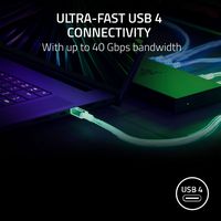 Razer - USB 4 Dock Station with 14 Ports - Mercury - Alternate Views
