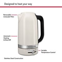 KitchenAid - 1.7 Liter Electric Kettle - Porcelain - Alternate Views