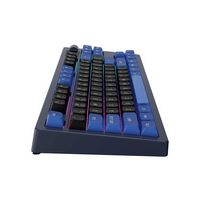 GAMDIAS - HERMES E7 TKL Wired Mechanical Red Switch Gaming Keyboard - Black and Blue - Alternate Views
