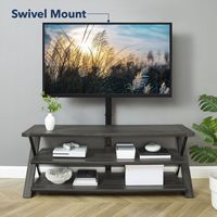 3-in-1 TV Stand for Most TVs Up to 70” - Alternate Views