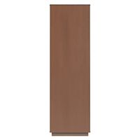 Linon Home Décor - Millett 2-Door Mid-Century Bookcase - Walnut - Alternate Views