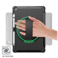 SaharaCase - Protection Hand Strap Series Case for Apple iPad 10.2 (8th Generation 2020 and 9th G... - Alternate Views