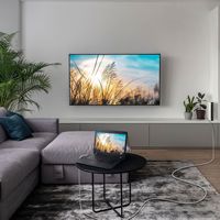 Insignia™ - 25 ft. Cat 6A Ethernet Cable - Gray - Alternate Views