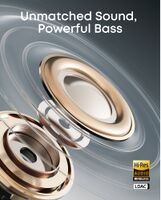 Soundcore - by Anker AeroClip Open-Ear Clip-On Earbud Headphones - Black - Alternate Views