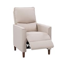 CorLiving - Alder Manual Fabric Recliner - Beige - Alternate Views