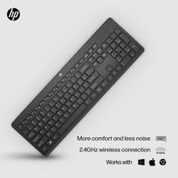 HP - 230 Full-size Wireless Keyboard and Mouse Bundle - Black - Alternate Views