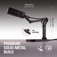 Elgato - Wave Desk Stand - Alternate Views